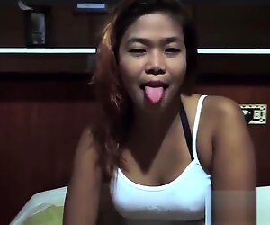 Pov harde porno seks met willekeurige filipijnse amateur in hotel